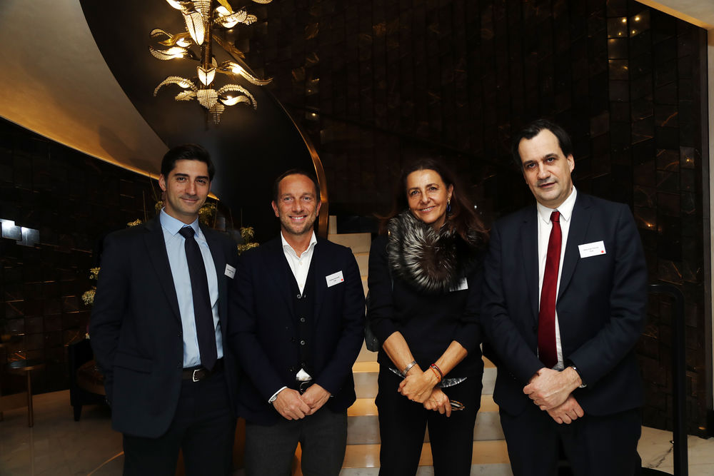 Ferdinando D'Apice, Andrea Ceccarelli, Serenella Artioli De Feo, Sebastien Perrais (alle FCA).