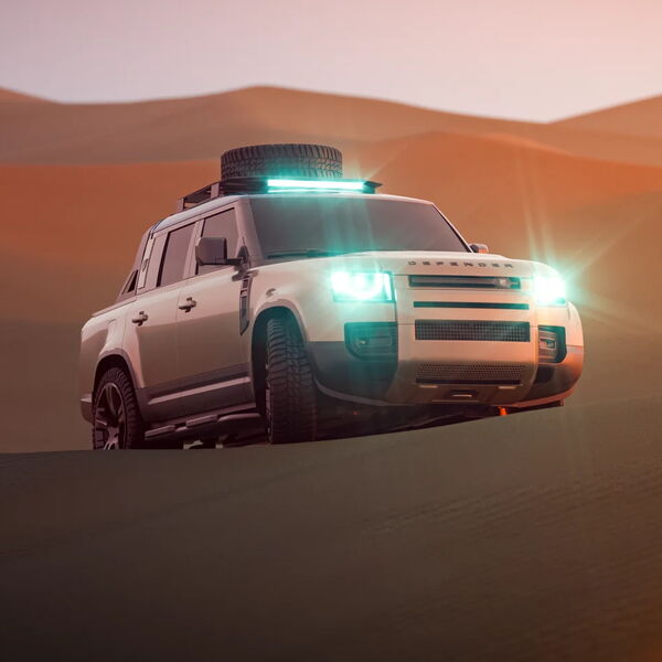 Defender 130 mit Pritsche statt Sitzen